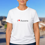 T-shirt I love accons
