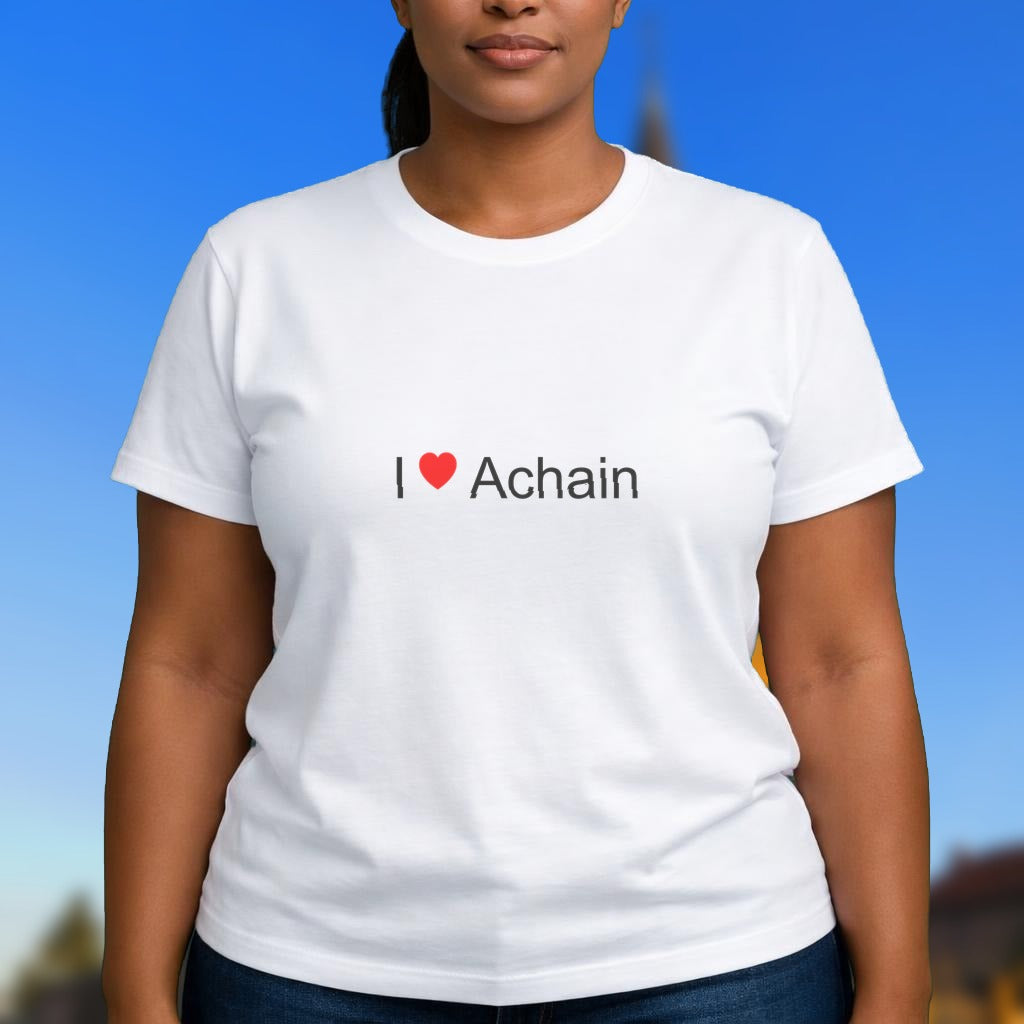 T-shirt I love achain