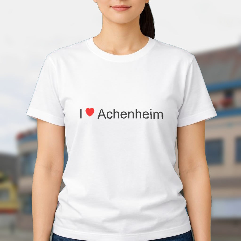 T-shirt I love achenheim