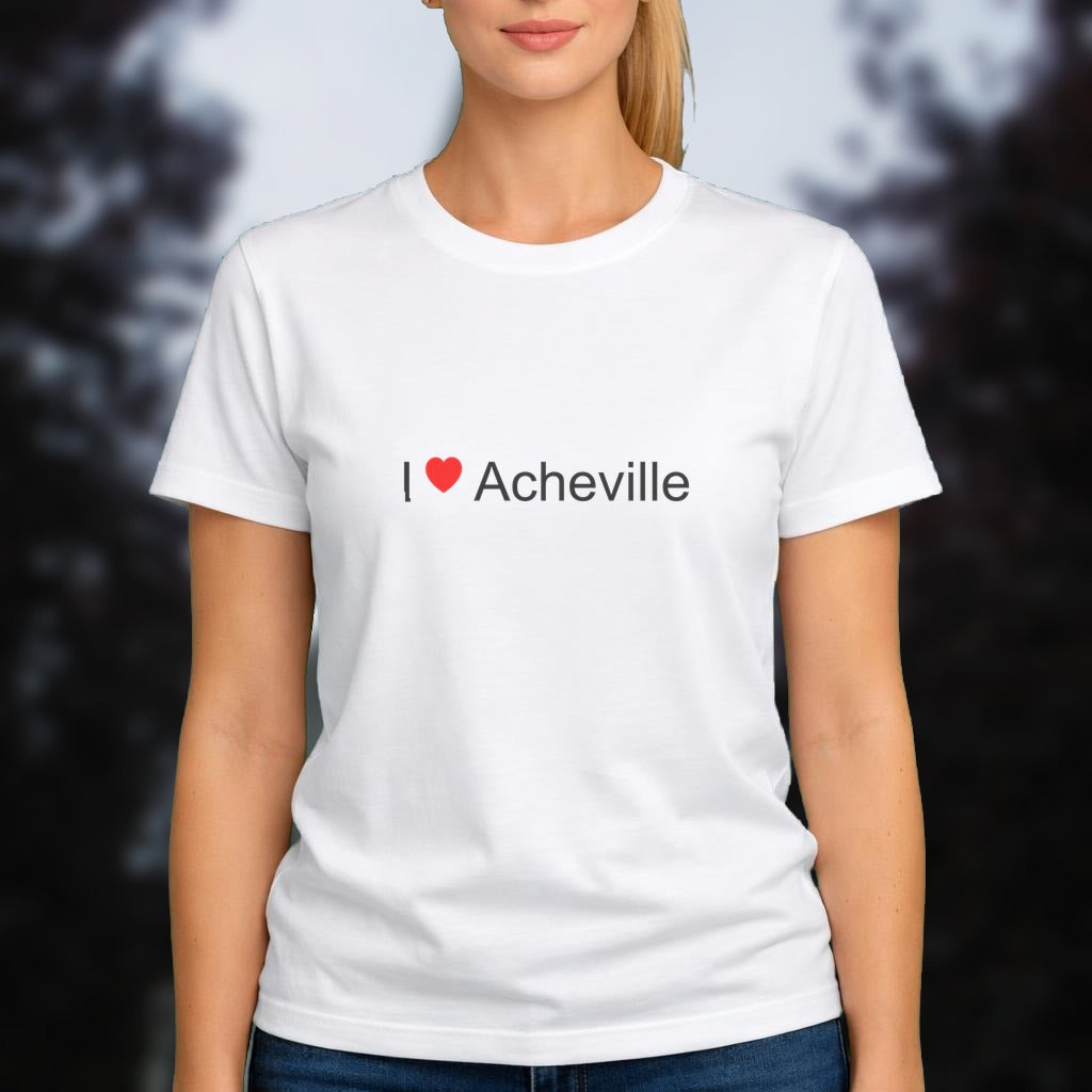 T-shirt I love acheville