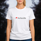 T-shirt I love acheville