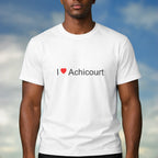 T-shirt I love achicourt