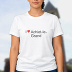 T-shirt I love achiet-le-grand
