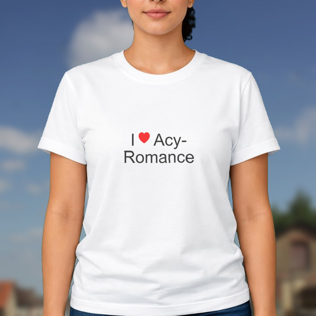 T-shirt I love acy-romance