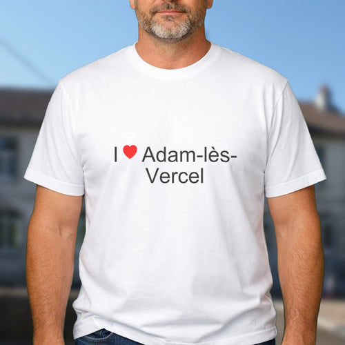 T-shirt I love adam-lès-vercel
