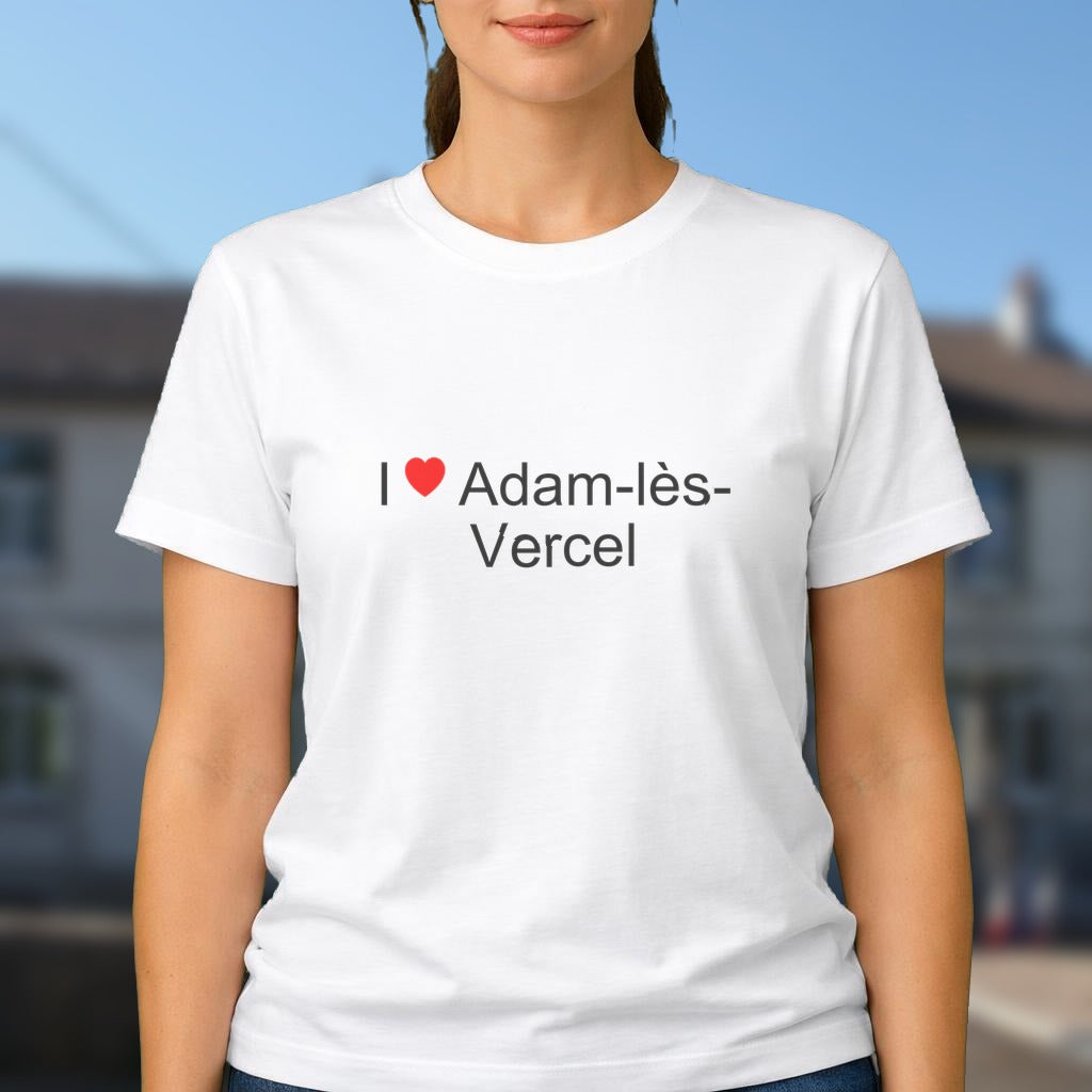 T-shirt I love adam-lès-vercel