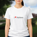 T-shirt I love adriers