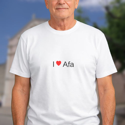T-shirt I love afa