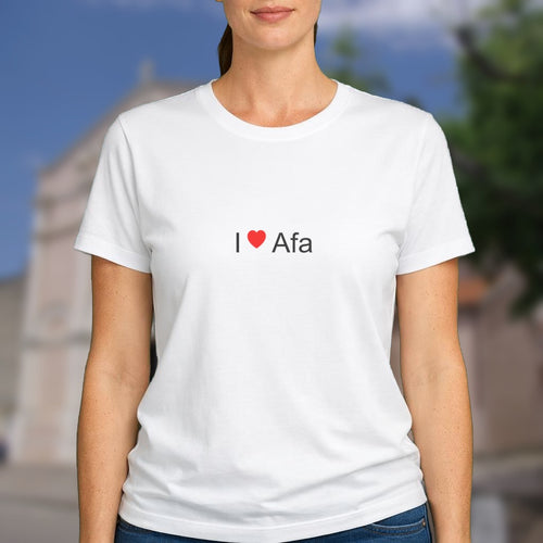 T-shirt I love afa