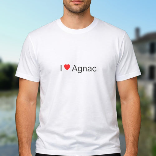 T-shirt I love agnac