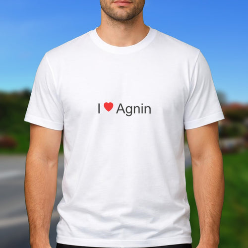 T-shirt I love agnin