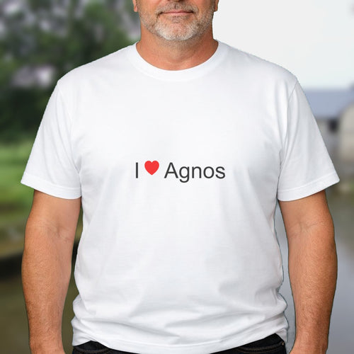 T-shirt I love agnos