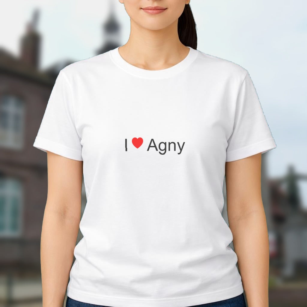 T-shirt I love agny