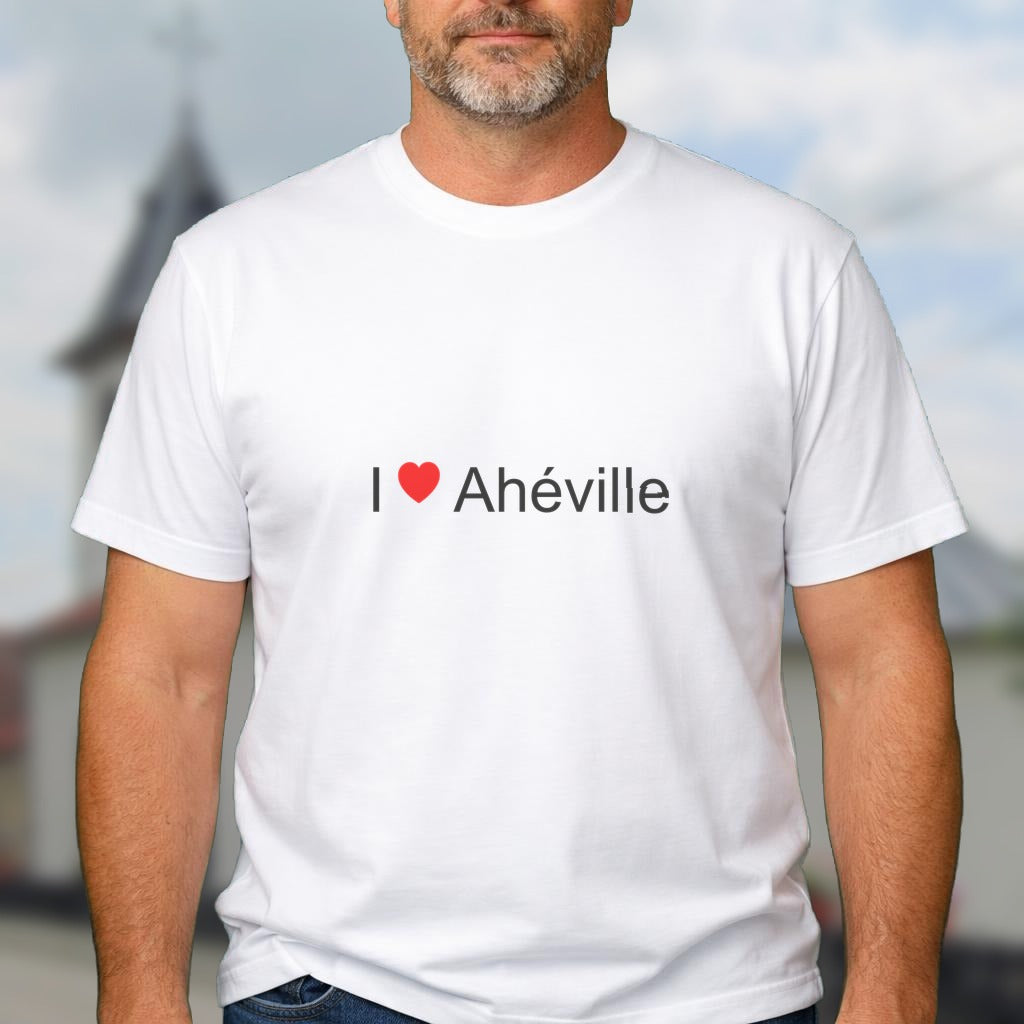 T-shirt I love ahéville