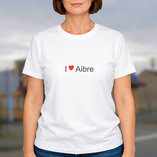 T-shirt I love aibre