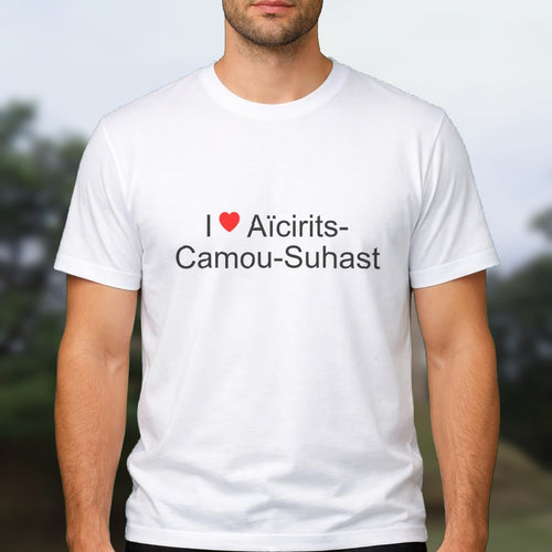 T-shirt I love aïcirits-camou-suhast
