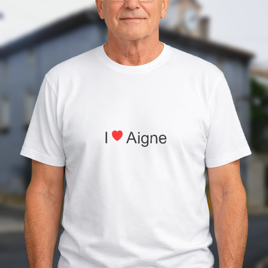 T-shirt I love aigne