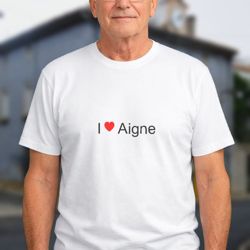 T-shirt I love aigne