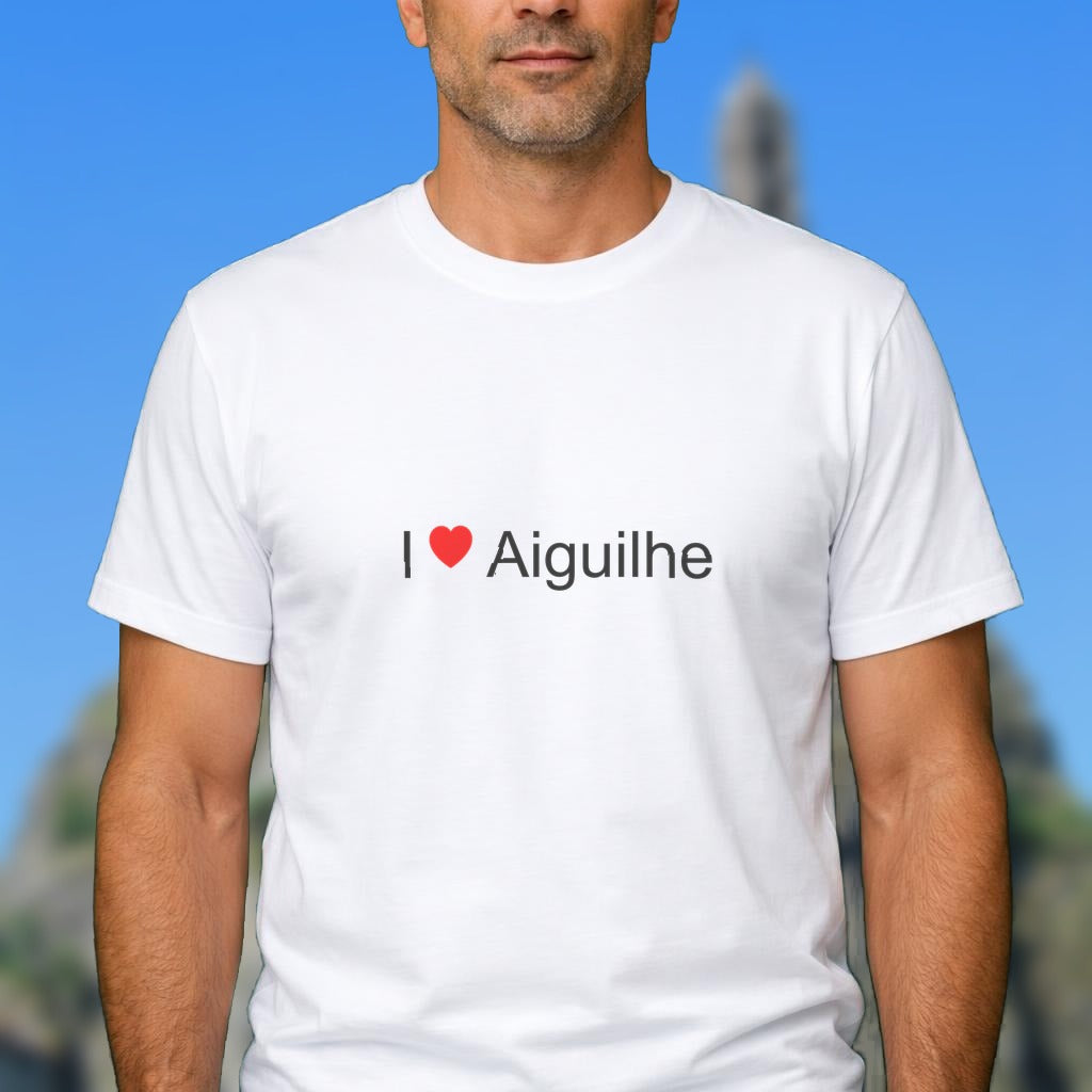 T-shirt I love aiguilhe