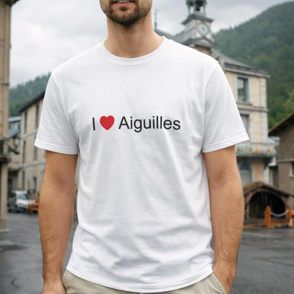 T-shirt I love aiguilles