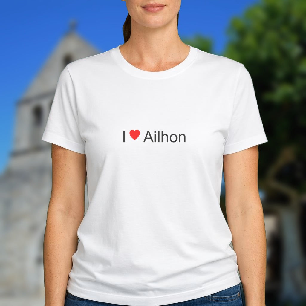 T-shirt I love ailhon