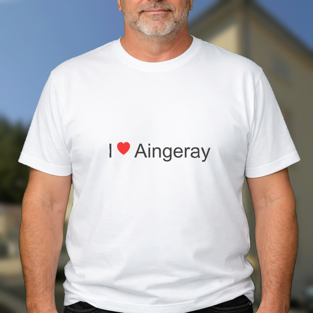 T-shirt I love aingeray