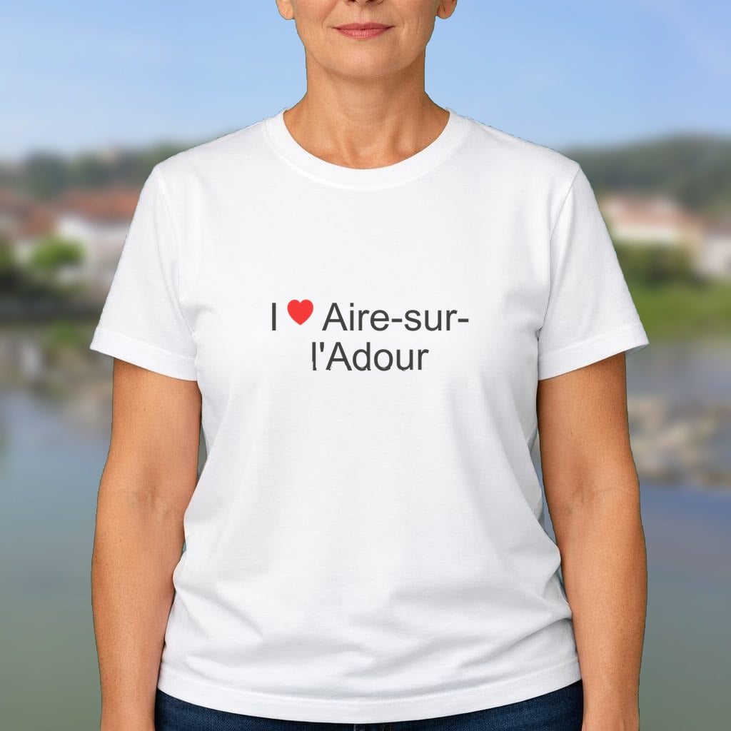 T-shirt I love aire-sur-l'adour
