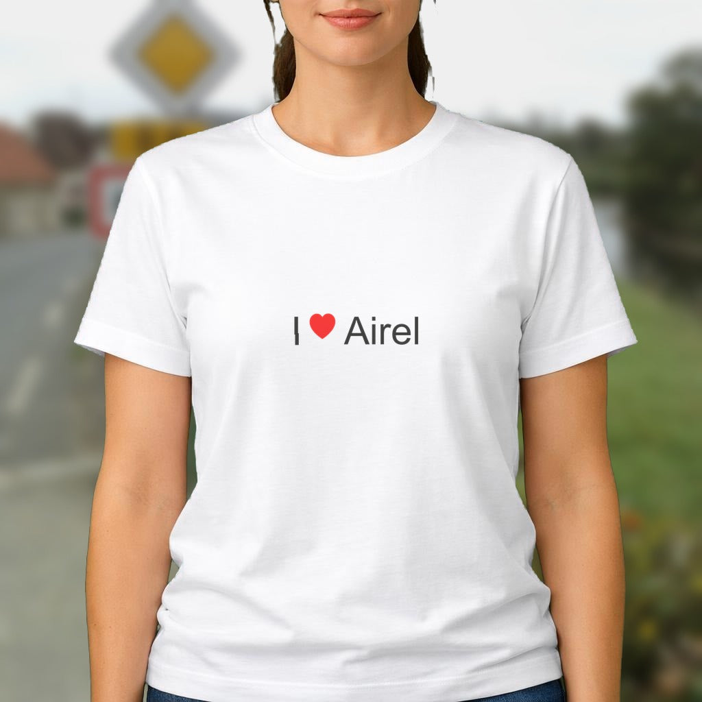 T-shirt I love airel