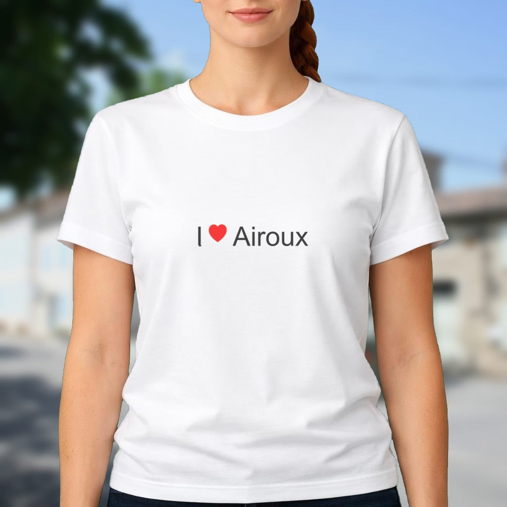 T-shirt I love airoux