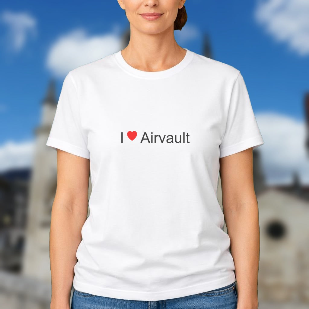 T-shirt I love airvault