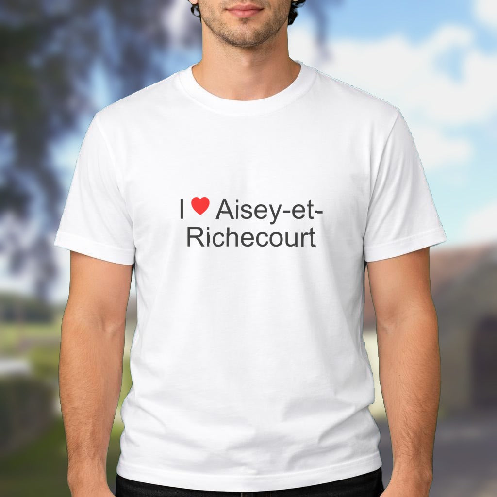T-shirt I love aisey-et-richecourt