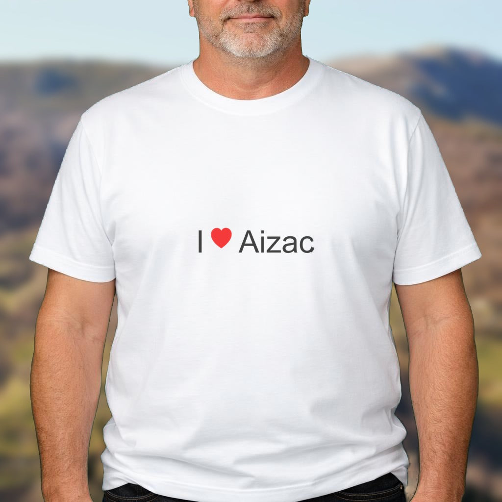 T-shirt I love aizac