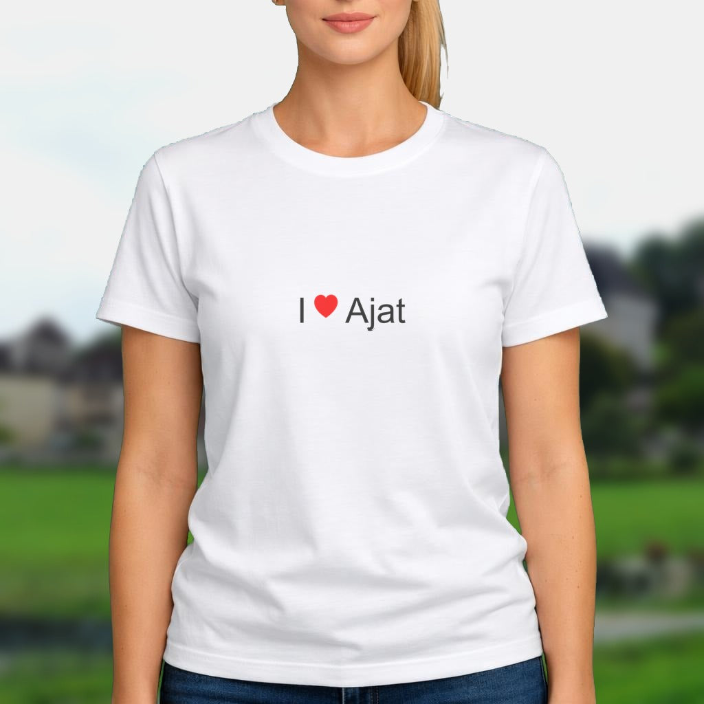 T-shirt I love ajat