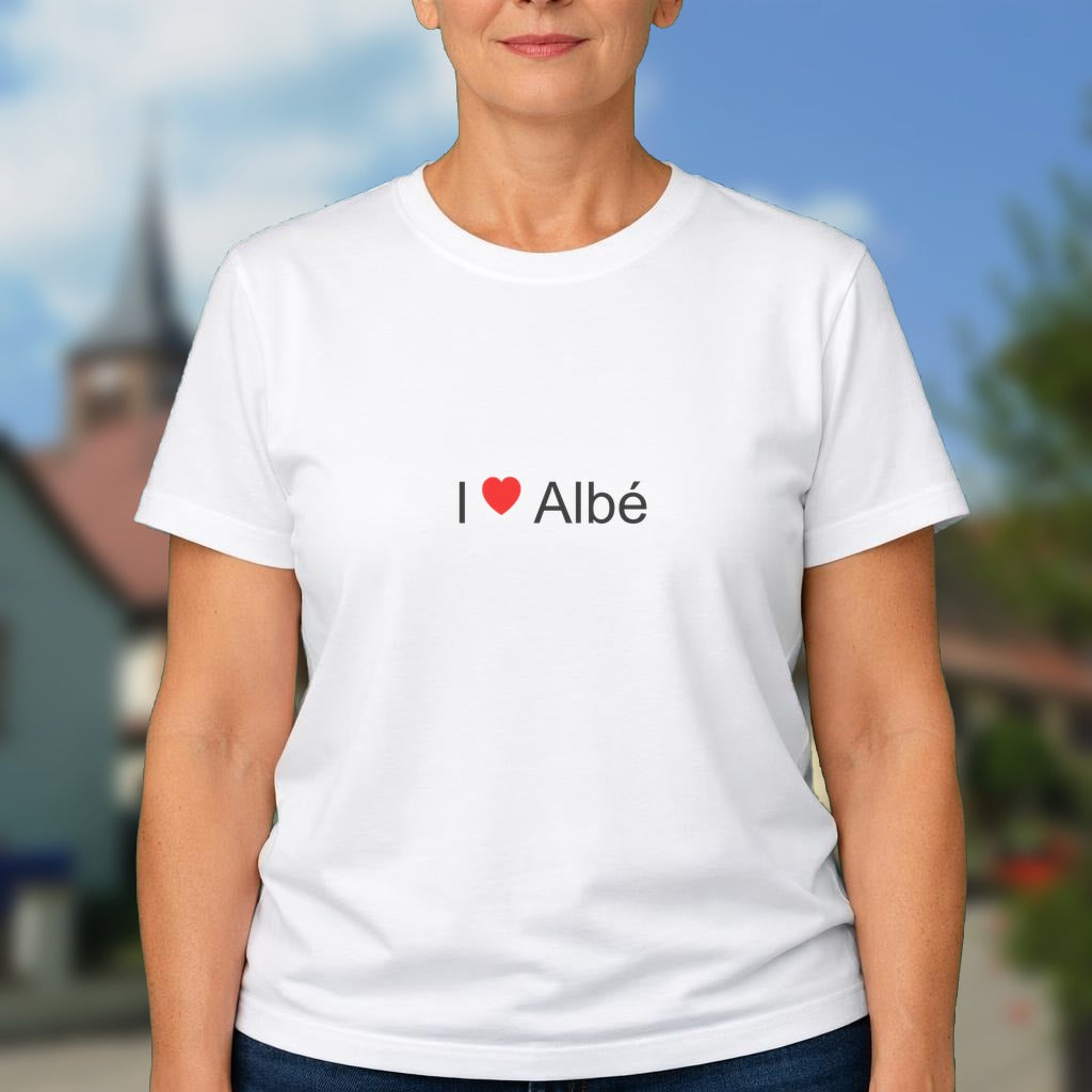T-shirt I love albé