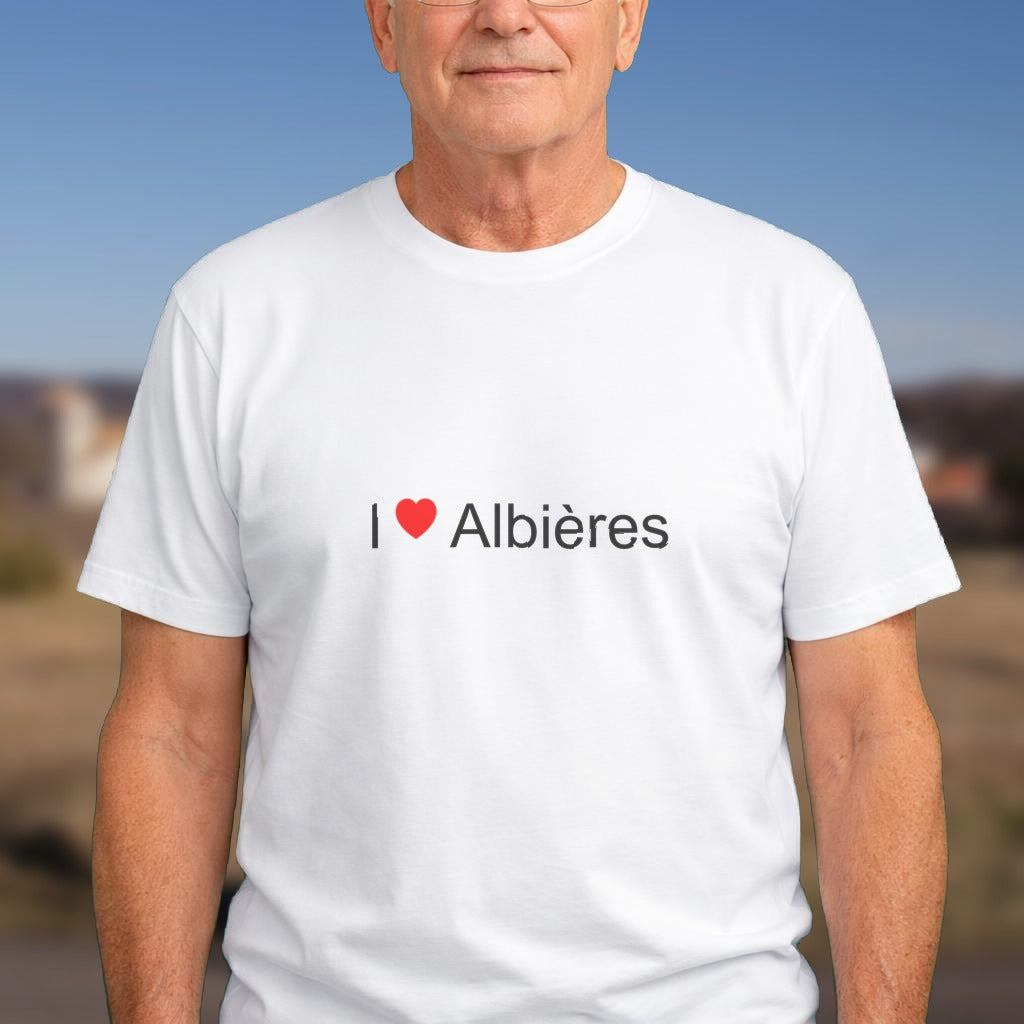 T-shirt I love albières