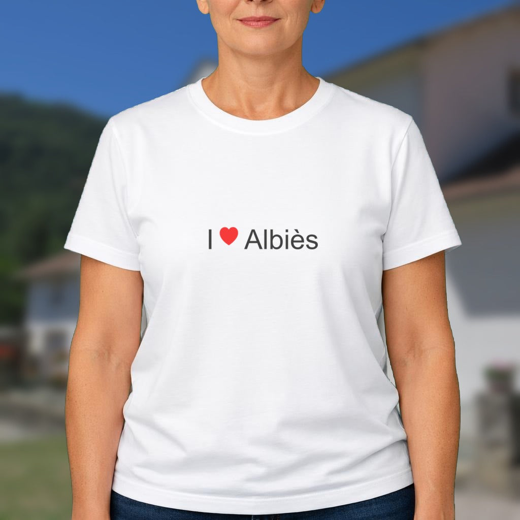 T-shirt I love albiès