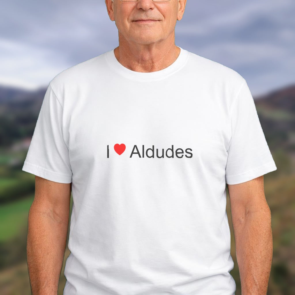 T-shirt I love aldudes