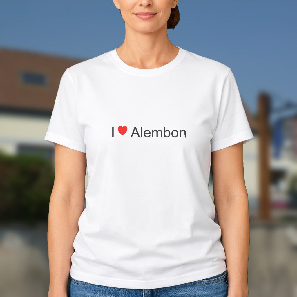 T-shirt I love alembon