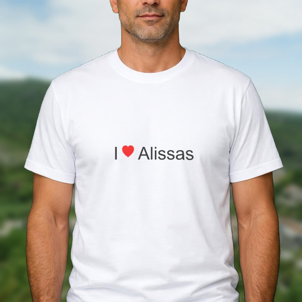 T-shirt I love alissas