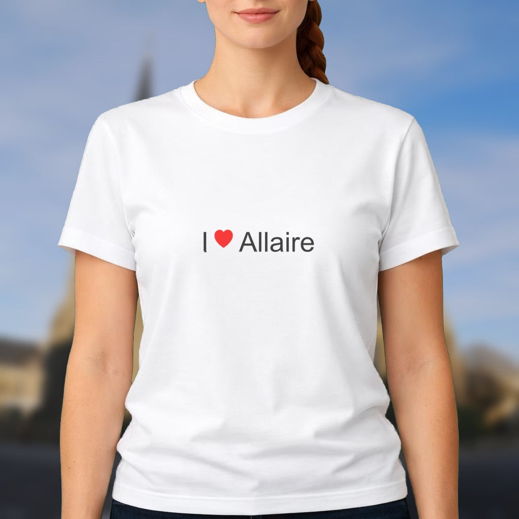 T-shirt I love allaire