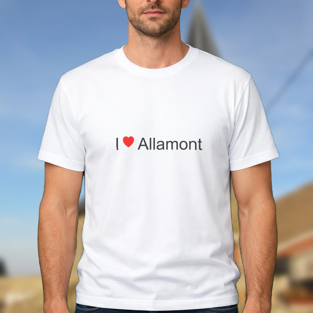 T-shirt I love allamont