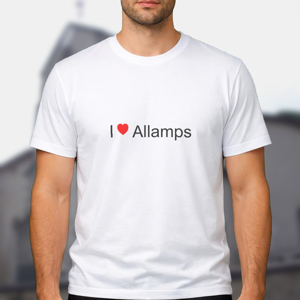 T-shirt I love allamps
