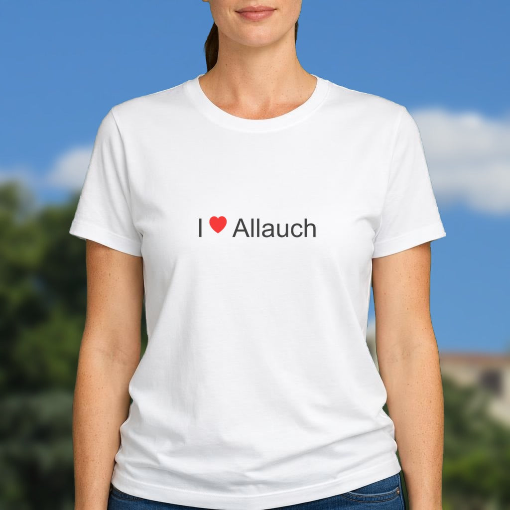 T-shirt I love allauch