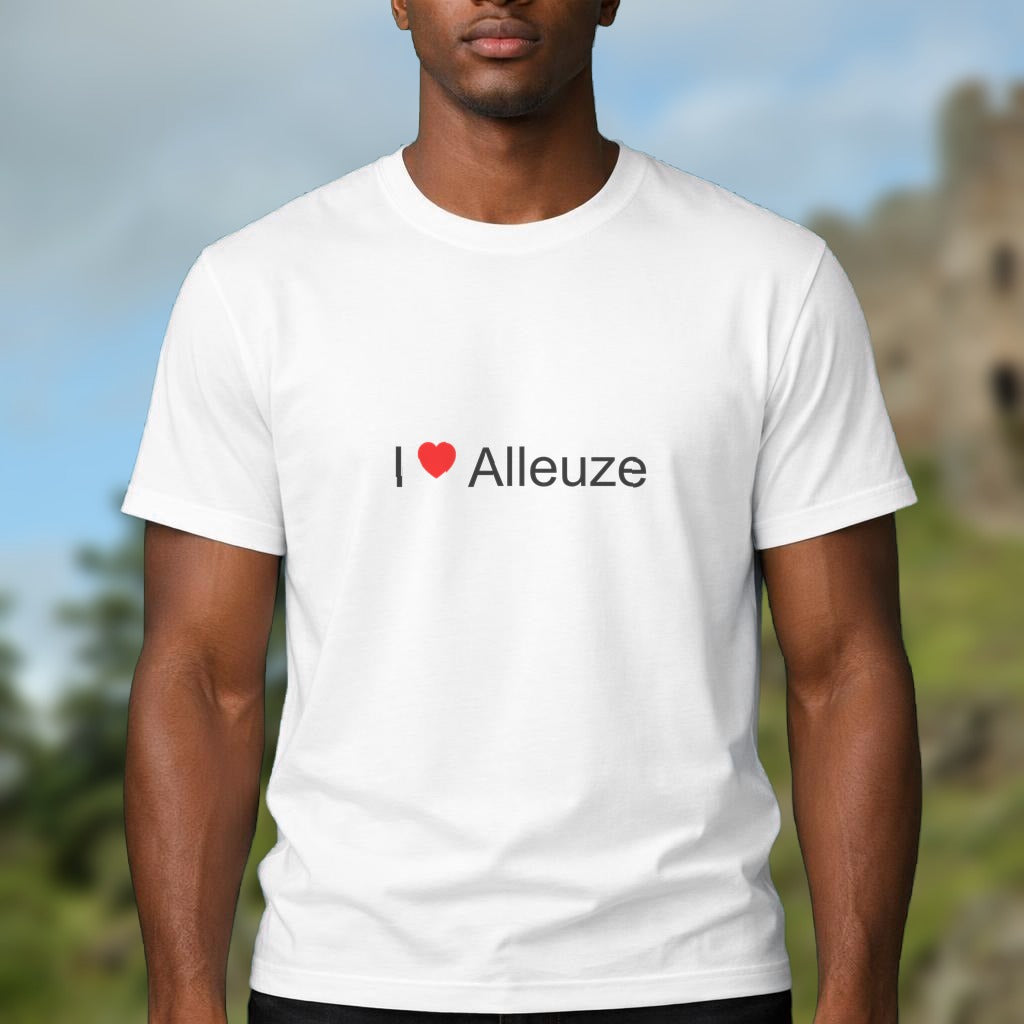 T-shirt I love alleuze