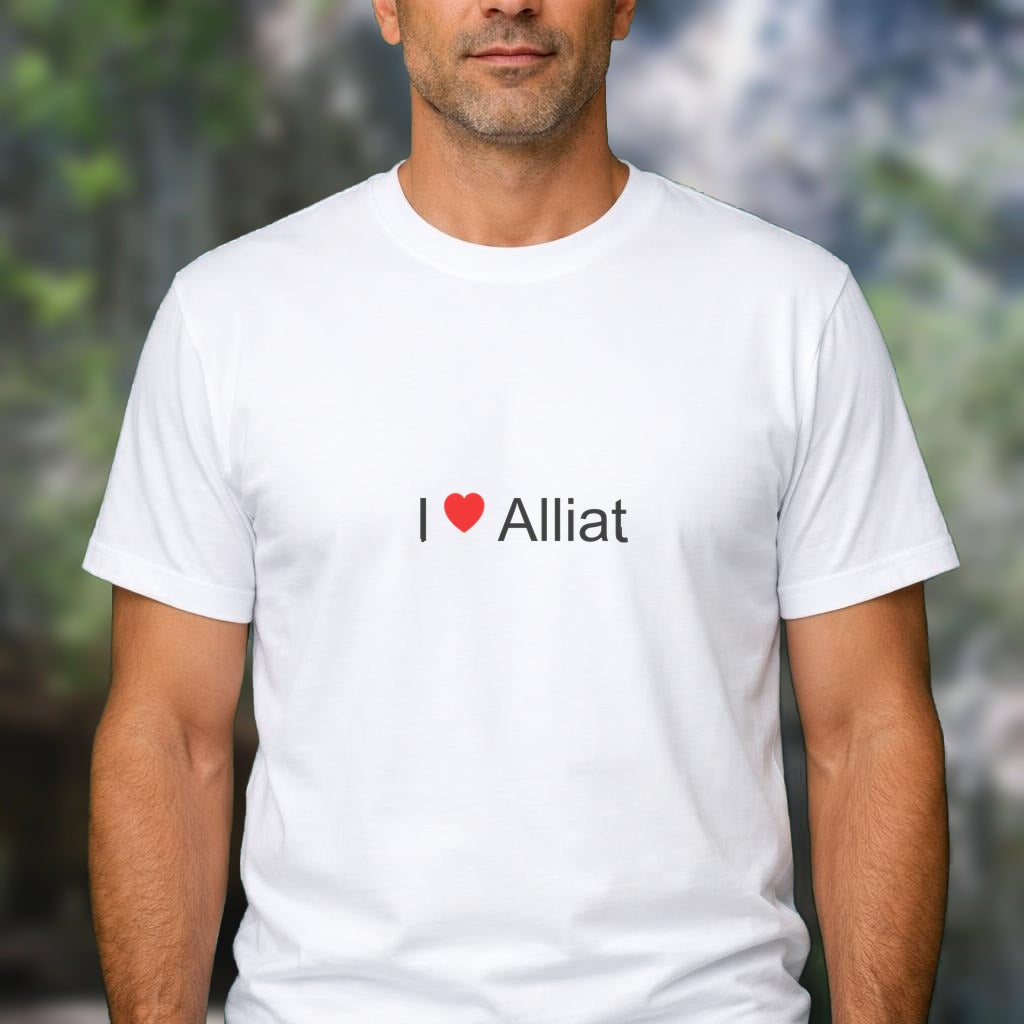 T-shirt I love alliat
