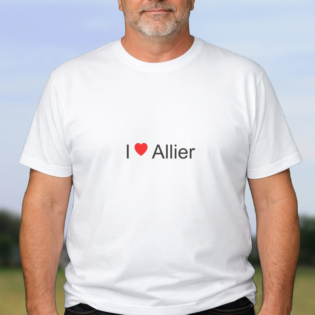 T-shirt I love allier