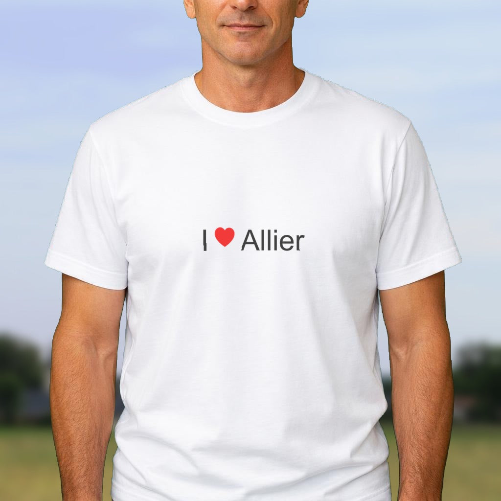 T-shirt I love allier