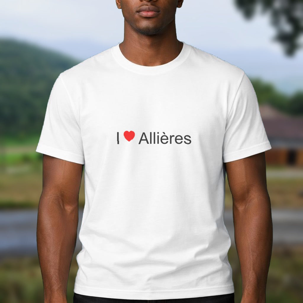 T-shirt I love allières