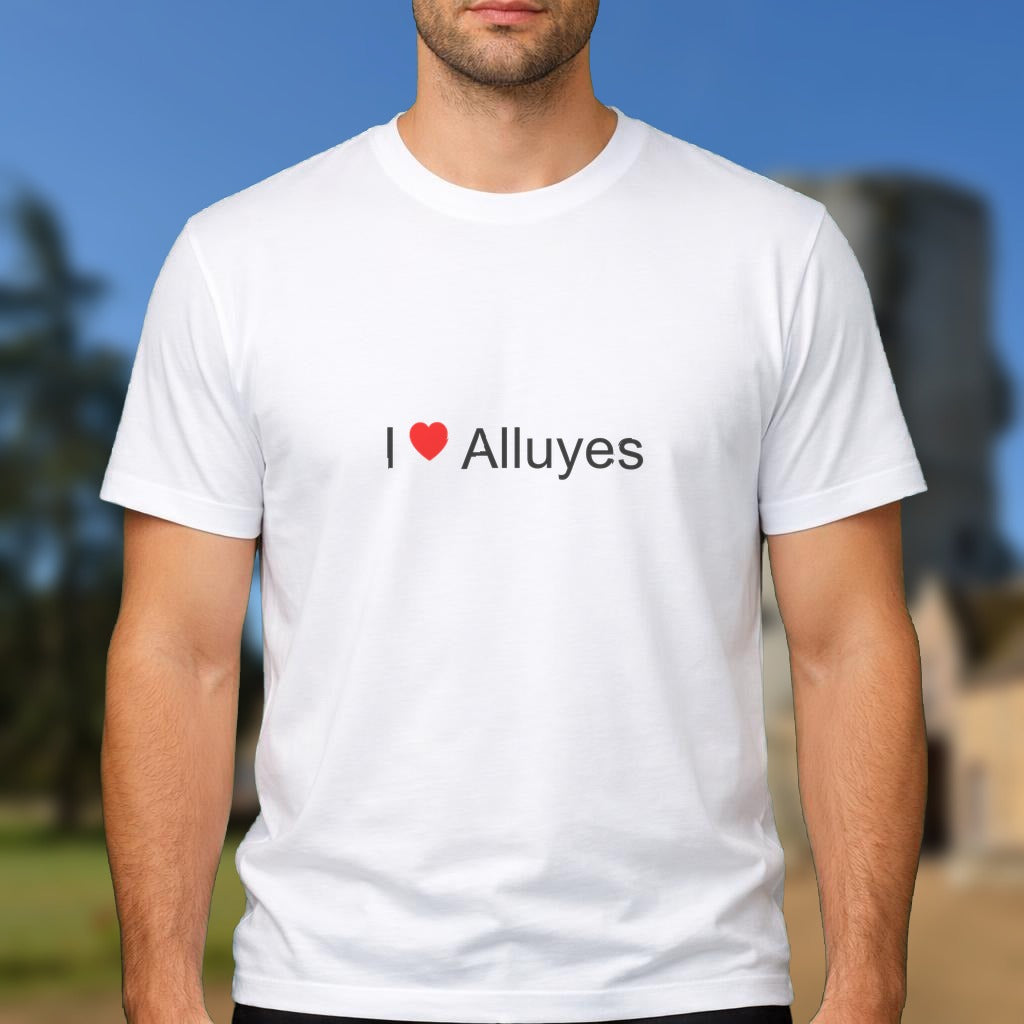 T-shirt I love alluyes