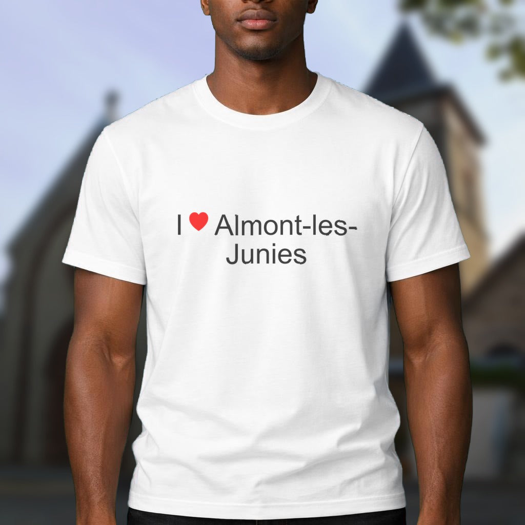 T-shirt I love almont-les-junies